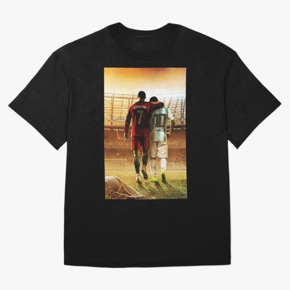 christian and messi Classic T-Shirt Celebrate Unforgettable Nights in FIFA World Cup 2026 USA Canada Mexico Spirit, Filled with Spain and Netherlands, Messi, CR7 and Mbappe, Football History, Final Match Energy, Crowd Noise and Once in a Lifetime