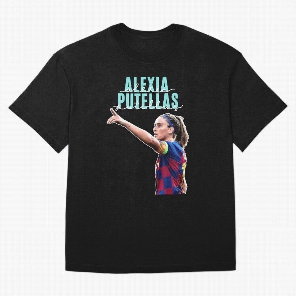 Alexia Putellas Classic T-Shirt Show Support during FIFA World Cup 2026 Spirit, Capturing Portugal, Neymar, Worldwide Fan Energy, Dramatic Goals, Stadium Lights and Championship Celebrations; Perfect for Fans, Collectors, Family Gatherings, Watch
