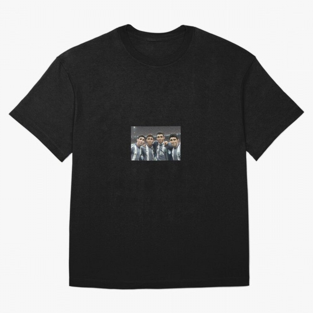 Messi Oversized T-Shirt Bring Global Football Passion for FIFA World Cup 2026 Group Stage, Driven by Neymar, Argentina and Brazil, Global Supporter Spirit, Legendary Goals, National Colors and Tournament Celebration; Perfect for Supporters Who Want