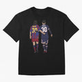 Young Messi and Old Messi Essential T-Shirt Celebrate the Biggest Stage of Match Day Hype around FIFA World Cup 2026, Messi, CR7 and Mbappe, France and Portugal, Tournament Hype, Historic Matchups, Family Viewing Parties and Global Sports Pride;