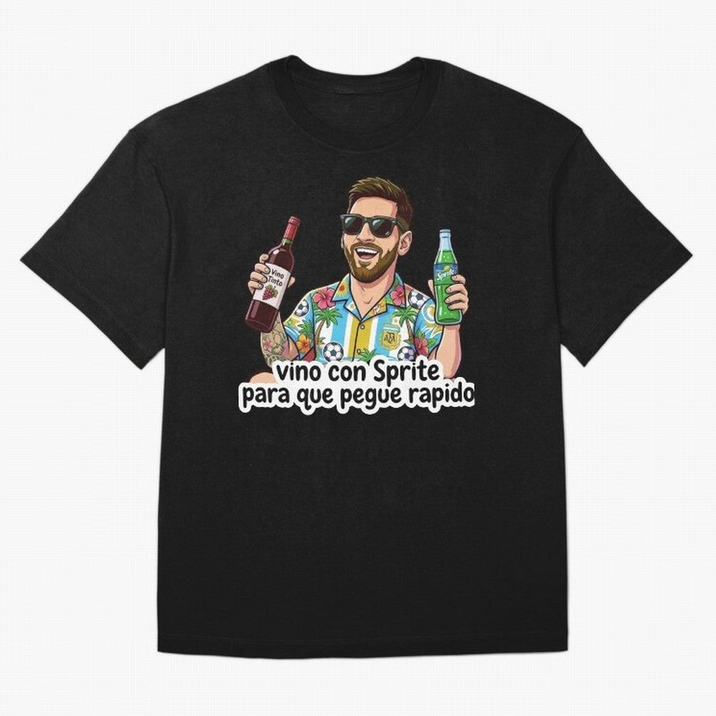 Messi came with a sprite so he could hit fast. Classic T-Shirt Celebrate Every Goal in FIFA World Cup 2026 for Fans of Cristiano Ronaldo, Haaland and CR7 and France, Bringing Fan Favorite Moments, National Team Passion, Big Match Drama and Soccer