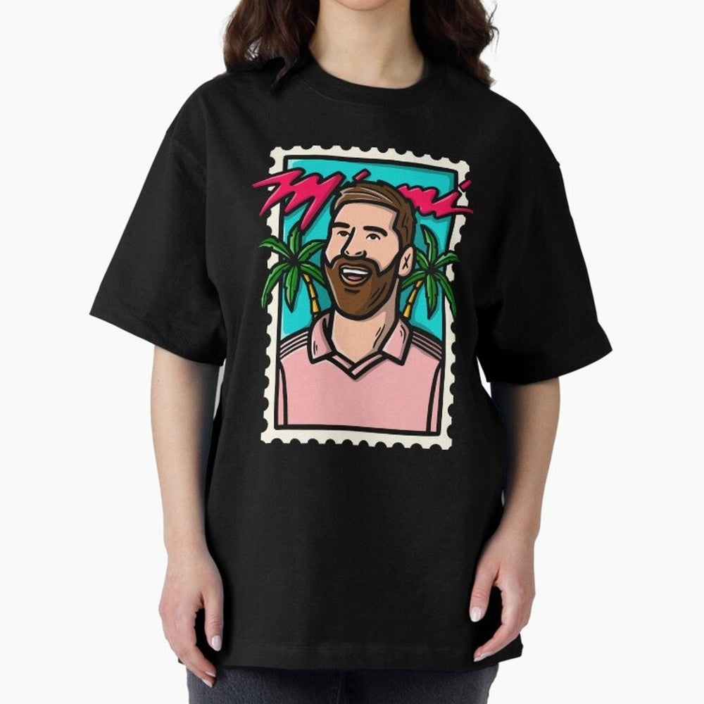 Leo - Miami Classic T-Shirt Feel the Heartbeat of Global Football Passion for FIFA World Cup 2026 USA Canada Mexico, Inspired by Haaland and Mbappe, Portugal, Tournament Hype, Historic Matchups, Family Viewing Parties and Global Sports Pride; Great