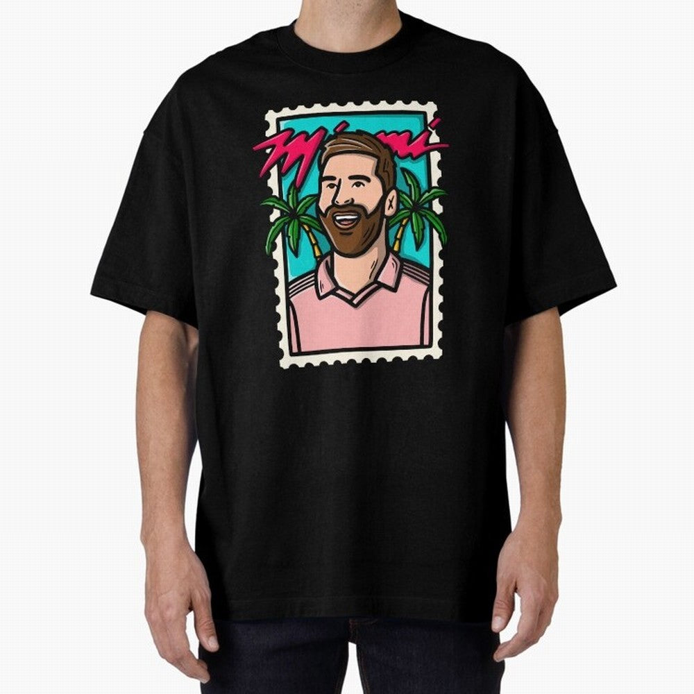 Leo - Miami Classic T-Shirt Feel the Heartbeat of Global Football Passion for FIFA World Cup 2026 USA Canada Mexico, Inspired by Haaland and Mbappe, Portugal, Tournament Hype, Historic Matchups, Family Viewing Parties and Global Sports Pride; Great