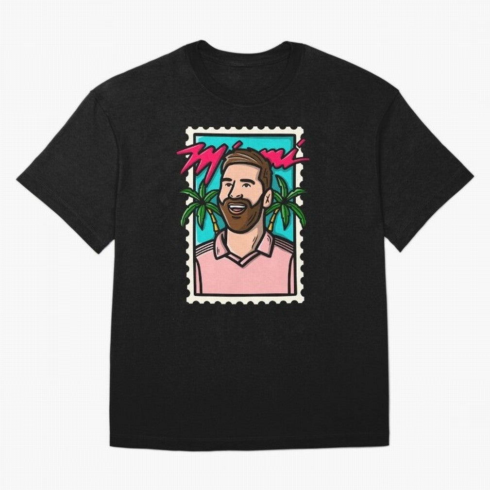 Leo - Miami Classic T-Shirt Feel the Heartbeat of Global Football Passion for FIFA World Cup 2026 USA Canada Mexico, Inspired by Haaland and Mbappe, Portugal, Tournament Hype, Historic Matchups, Family Viewing Parties and Global Sports Pride; Great