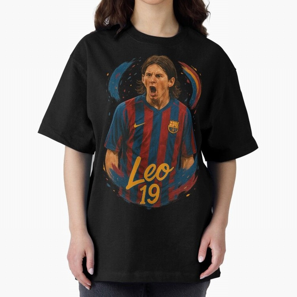 Young Messi Barcelona Art ¨C Rising Legend in Number 19 Tribute	 Classic T-Shirt Treasure FIFA World Cup 2026 for Fans of Neymar, Haaland and Cristiano Ronaldo and Spain and Netherlands, Bringing Championship Spirit, Famous Goals, Roaring Crowds