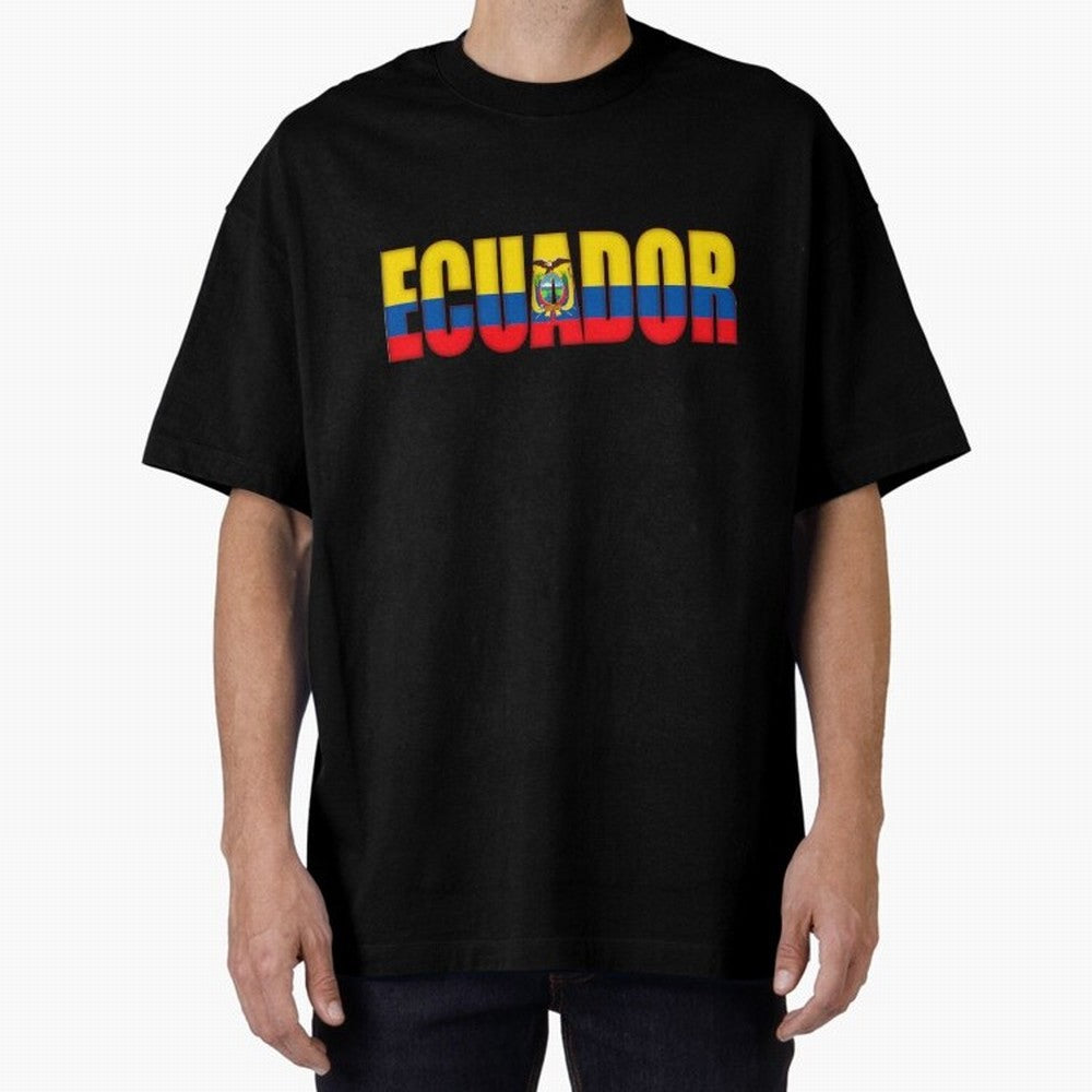 Ecuador Flag Classic T-Shirt Live the Energy of Match Day Hype around FIFA World Cup 2026 Group Stage, Messi and Cristiano Ronaldo, Argentina, France and Brazil, Fan Favorite Moments, National Team Passion, Big Match Drama and Soccer History; Made