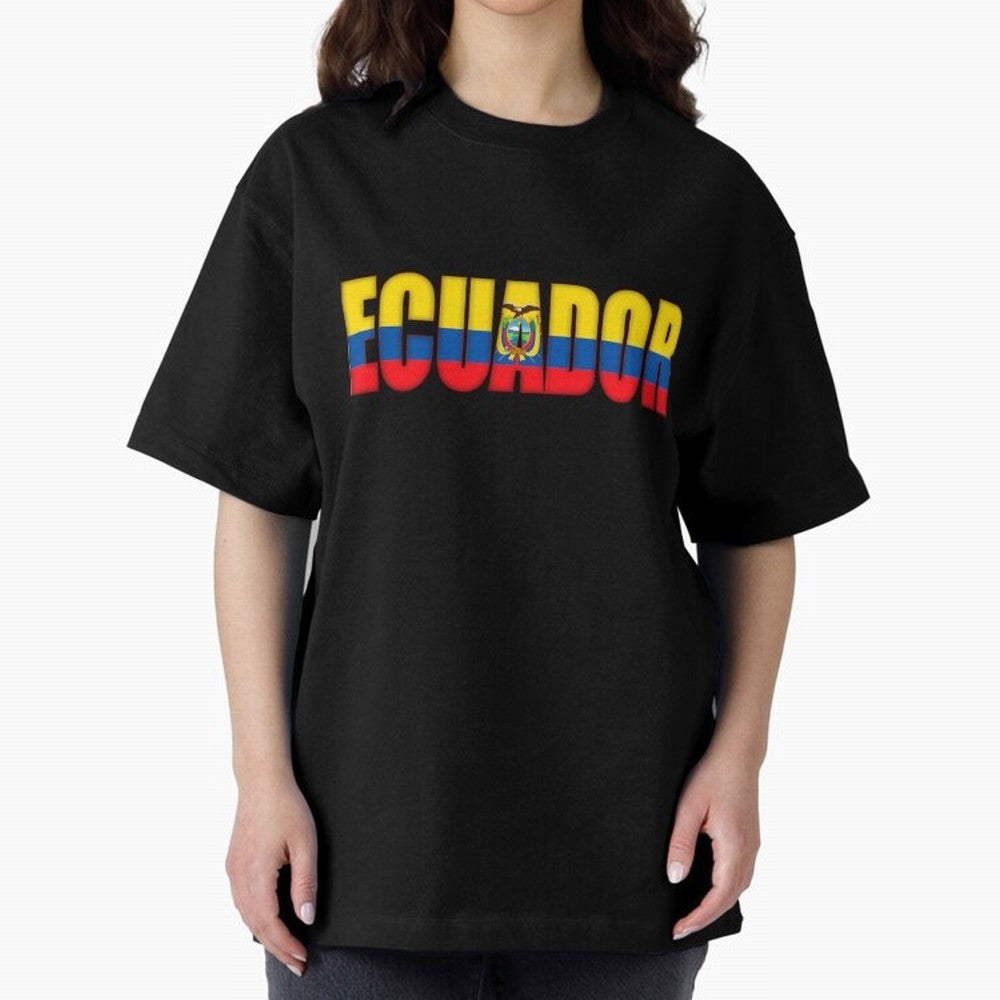 Ecuador Flag Classic T-Shirt Live the Energy of Match Day Hype around FIFA World Cup 2026 Group Stage, Messi and Cristiano Ronaldo, Argentina, France and Brazil, Fan Favorite Moments, National Team Passion, Big Match Drama and Soccer History; Made