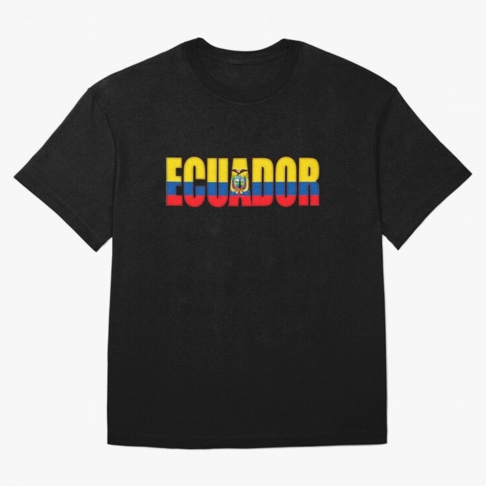 Ecuador Flag Classic T-Shirt Live the Energy of Match Day Hype around FIFA World Cup 2026 Group Stage, Messi and Cristiano Ronaldo, Argentina, France and Brazil, Fan Favorite Moments, National Team Passion, Big Match Drama and Soccer History; Made