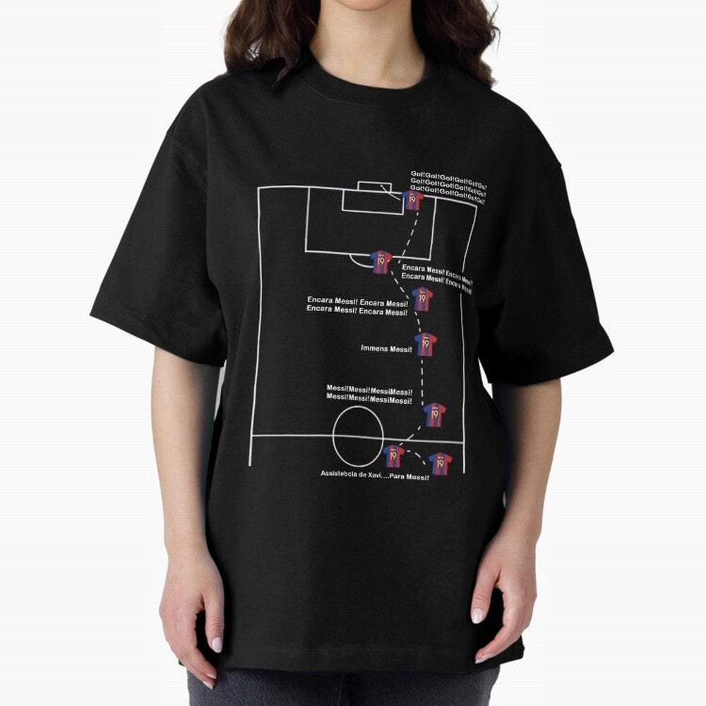 Encara messi gol gol gol Oversized T-Shirt Make Game Day About FIFA World Cup 2026 for Fans of Messi and England, Bringing Fan Favorite Moments, National Team Passion, Big Match Drama and Soccer History; Perfect for Fans, Collectors, Family
