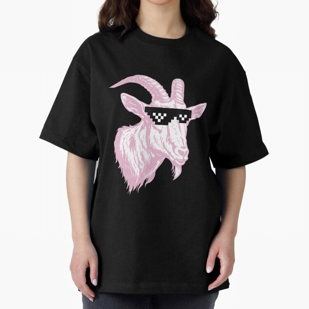 GOAT - MIAMI 10 - Pink Goat Classic T-Shirt Turn Every Weekend Toward the FIFA World Cup 2026 Journey through Neymar, Haaland and Cristiano Ronaldo Highlights, France and Portugal Pride, Football History, Final Match Energy, Crowd Noise and Once in