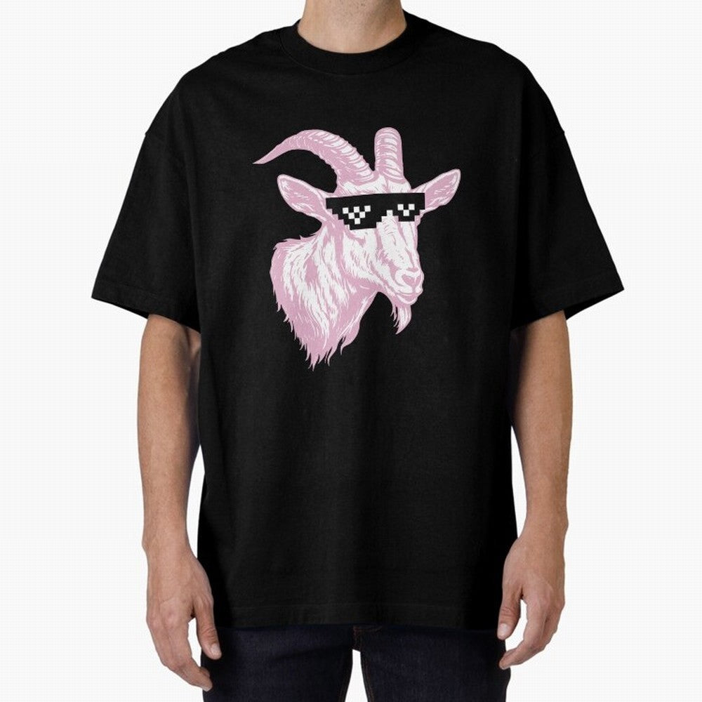 GOAT - MIAMI 10 - Pink Goat Classic T-Shirt Turn Every Weekend Toward the FIFA World Cup 2026 Journey through Neymar, Haaland and Cristiano Ronaldo Highlights, France and Portugal Pride, Football History, Final Match Energy, Crowd Noise and Once in
