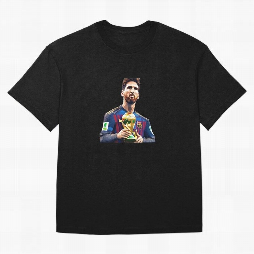 Messi World Cup with Barcelona Jersey Art Gift Classic T-Shirt Show Fan Pride Across Match Day Hype around FIFA World Cup 2026 Group Stage, Haaland, Netherlands, Supporter Pride, Iconic Celebrations, Legendary Names and Global Match Day Energy;
