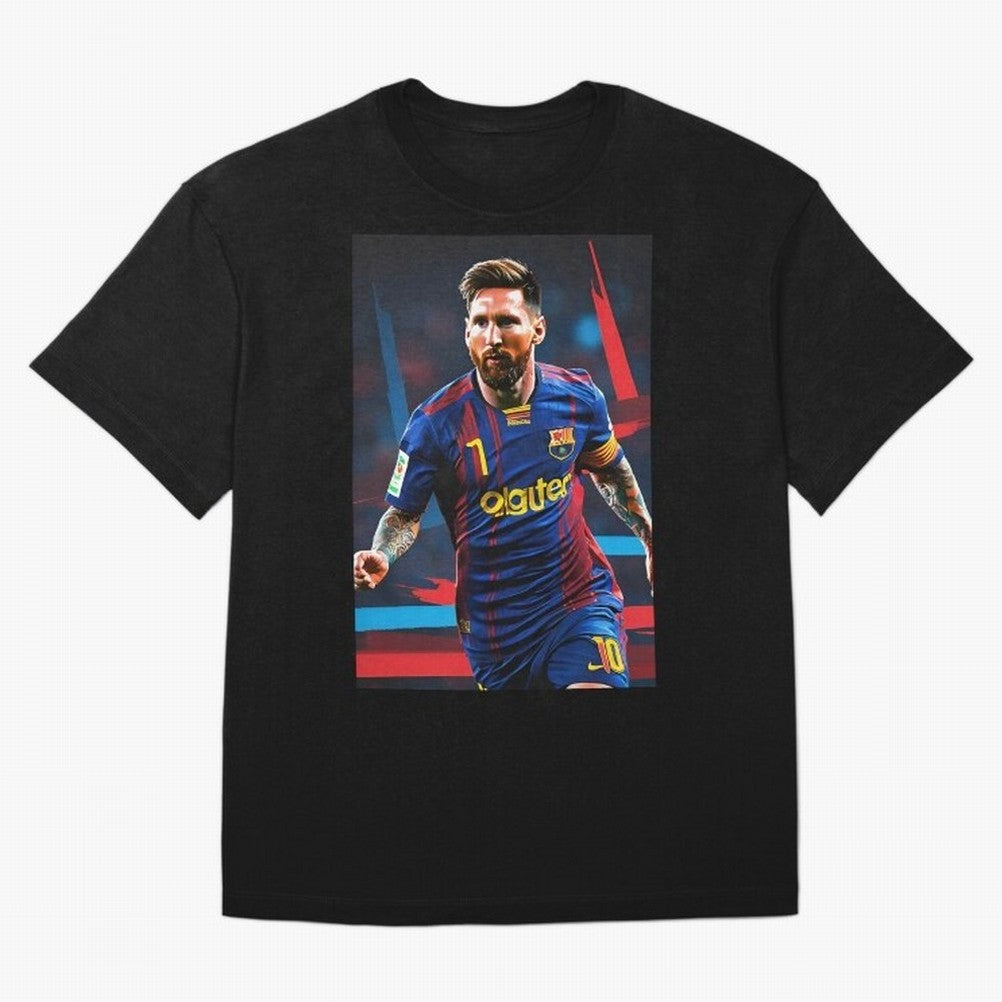 Messi.fcb Oversized T-Shirt Bring World Football Passion into FIFA World Cup 2026 USA Canada Mexico Spirit, Featuring Spain, Cristiano Ronaldo, Football Festival Excitement, Trophy Ambitions, Country Rivalries and Star Player Buzz; Made for