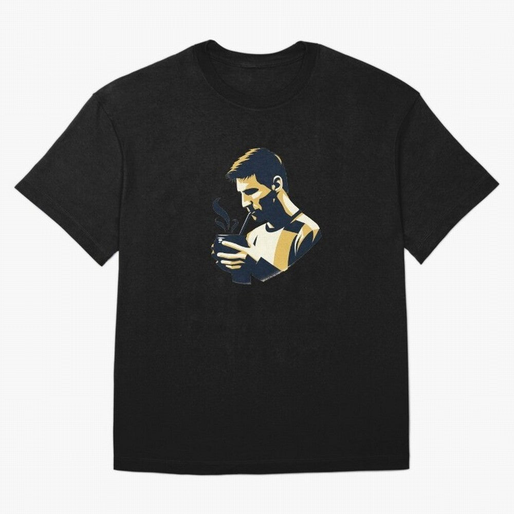 Messi drinking mate Classic T-Shirt Bring International Match Energy to FIFA World Cup 2026 Group Stage Filled with Haaland, Argentina Energy, Vintage Soccer Flavor, Modern Football Stars, National Flags and Final Night Emotion; Perfect for Fans,