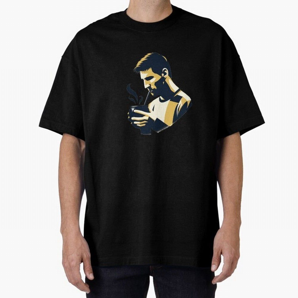 Messi drinking mate Classic T-Shirt Bring International Match Energy to FIFA World Cup 2026 Group Stage Filled with Haaland, Argentina Energy, Vintage Soccer Flavor, Modern Football Stars, National Flags and Final Night Emotion; Perfect for Fans,