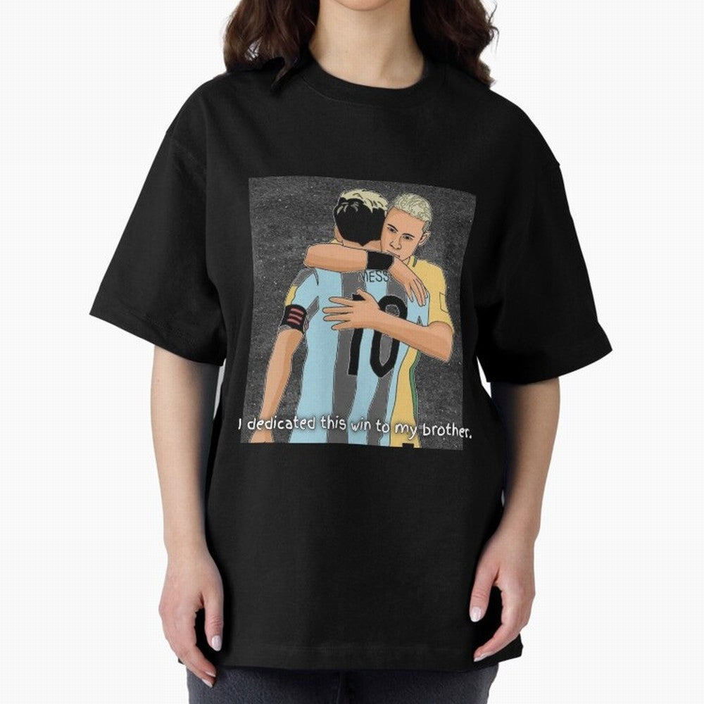Messi and Neymar Classic T-Shirt Celebrate Football Dreams Across FIFA World Cup 2026 Built around Cristiano Ronaldo, Haaland and CR7, Brazil Energy, Vintage Soccer Flavor, Modern Football Stars, National Flags and Final Night Emotion; Ideal for