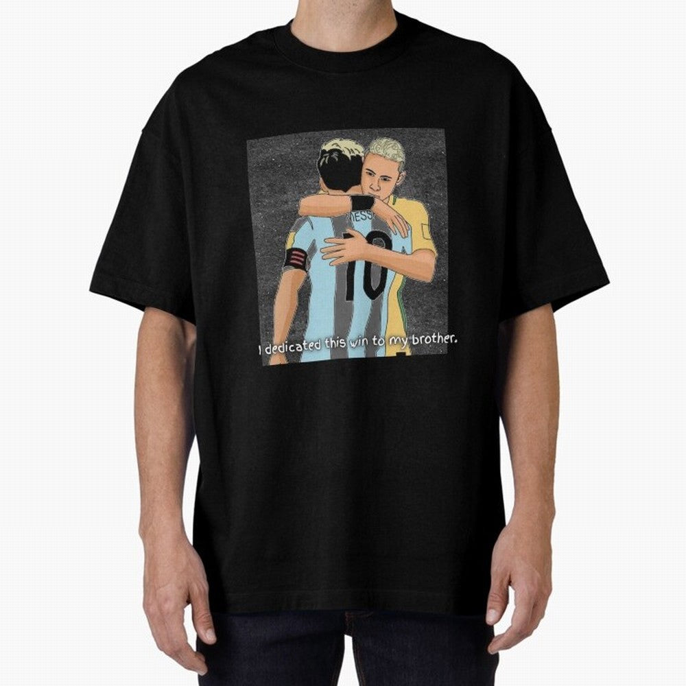 Messi and Neymar Classic T-Shirt Celebrate Football Dreams Across FIFA World Cup 2026 Built around Cristiano Ronaldo, Haaland and CR7, Brazil Energy, Vintage Soccer Flavor, Modern Football Stars, National Flags and Final Night Emotion; Ideal for