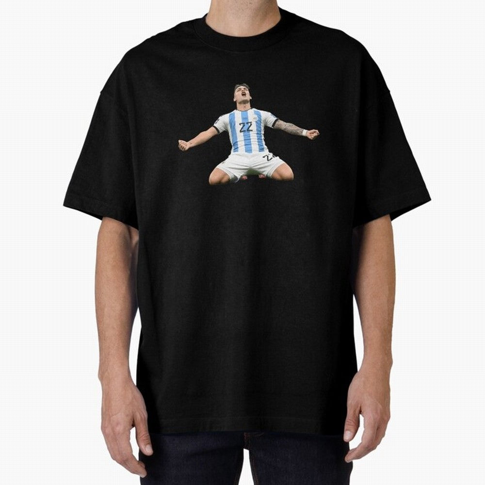 Lautaro Martinez Classic T-Shirt Feel the Trophy Chase of Global Football Passion for FIFA World Cup 2026 USA Canada Mexico, with Neymar, Haaland and Cristiano Ronaldo, England and Germany, Champion Mindset, Group Stage Buzz, Knockout Tension and