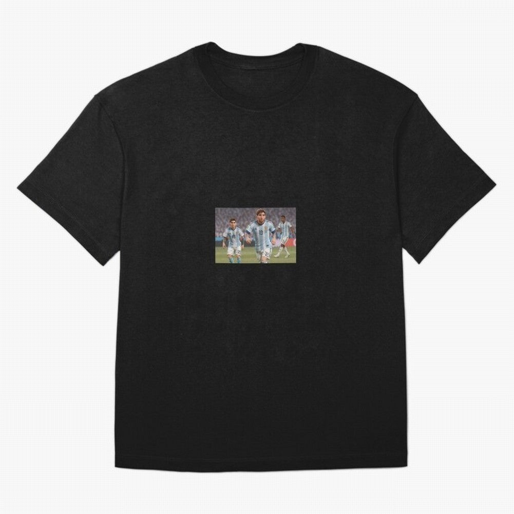 Messi Oversized T-Shirt Experience FIFA World Cup 2026 Group Stage Driven by Messi and Cristiano Ronaldo, Portugal, Spain and Germany Energy, Supporter Pride, Iconic Celebrations, Legendary Names and Global Match Day Energy; Made for Collectors Who