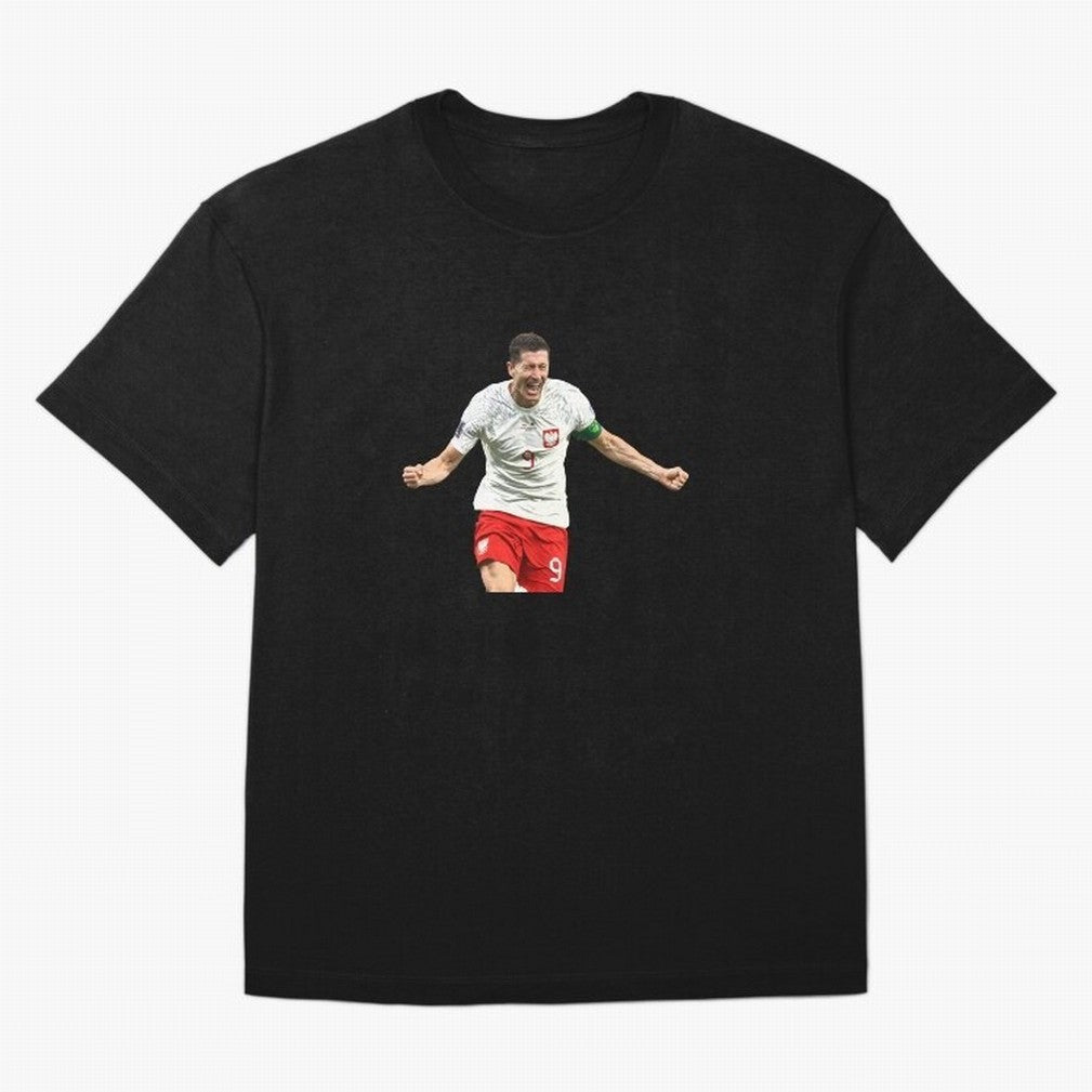 Robert Lewandowski Oversized T-Shirt Experience the Global Stage of FIFA World Cup 2026 Spirit, Highlighting Portugal, Spain and Germany, Messi, Game Day Rituals, Football Legends, Country Pride and the Road to the Final; Made for Collectors Who