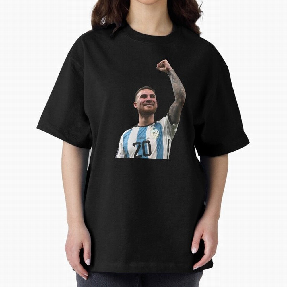 Alexis Mac Allister Classic T-Shirt Cheer through Every Moment of FIFA World Cup 2026 USA Canada Mexico Highlighting Haaland and Mbappe, France and Portugal Energy, Retro Football Energy, Iconic Rivalries, Trophy Chase Drama and Stadium Atmosphere;