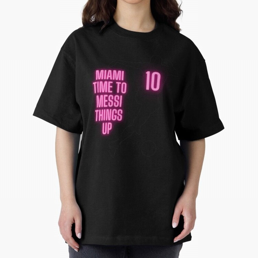 MIAMI MESSI Classic T-Shirt Celebrate the Next Chapter of Match Day Hype around FIFA World Cup 2026, Messi and Cristiano Ronaldo, France, Football History, Final Match Energy, Crowd Noise and Once in a Lifetime Moments; Perfect for Fans,