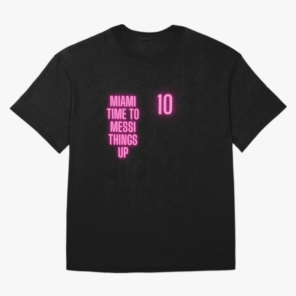MIAMI MESSI Classic T-Shirt Celebrate the Next Chapter of Match Day Hype around FIFA World Cup 2026, Messi and Cristiano Ronaldo, France, Football History, Final Match Energy, Crowd Noise and Once in a Lifetime Moments; Perfect for Fans,