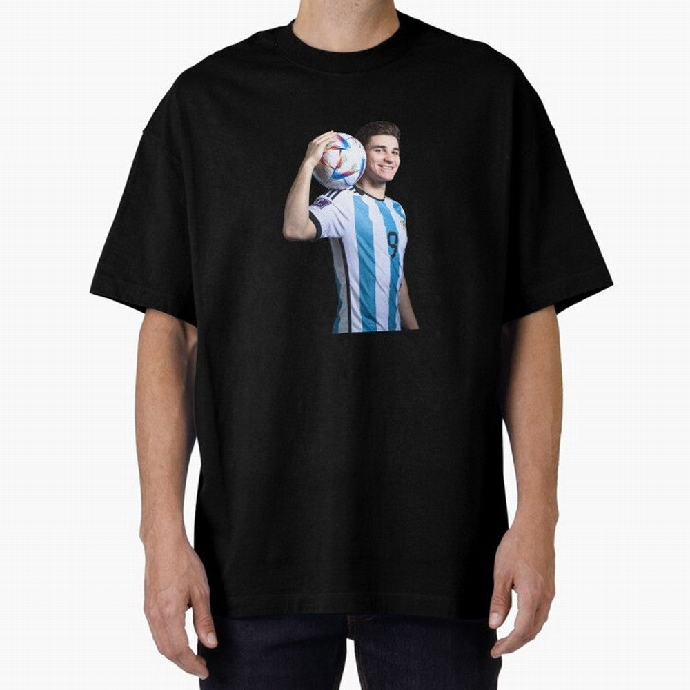 Julian Alvarez Classic T-Shirt Carry the Colors and Pride of Match Day Hype around FIFA World Cup 2026, Messi, CR7 and Mbappe, France, Stadium Memories, Football Loyalty, International Chants and Championship Tradition; Great for Supporters Who