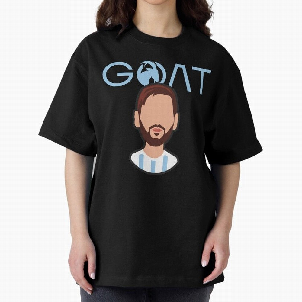 GOAT ¨C Lionel Messi Minimalist Vector Design Classic T-Shirt Bring a Champion Mindset to Global Football Passion for FIFA World Cup 2026, Built around Cristiano Ronaldo, Argentina, France and Brazil, Worldwide Fan Energy, Dramatic Goals, Stadium