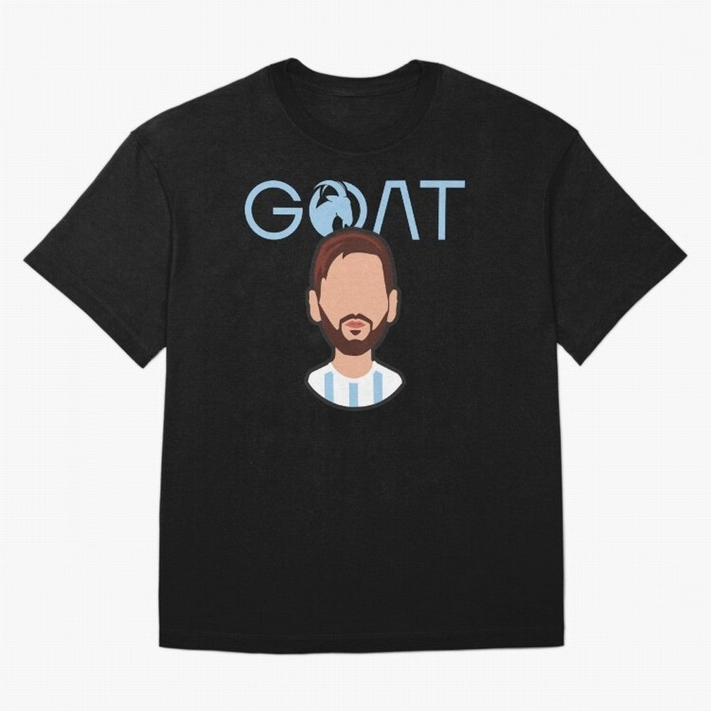 GOAT ¨C Lionel Messi Minimalist Vector Design Classic T-Shirt Bring a Champion Mindset to Global Football Passion for FIFA World Cup 2026, Built around Cristiano Ronaldo, Argentina, France and Brazil, Worldwide Fan Energy, Dramatic Goals, Stadium