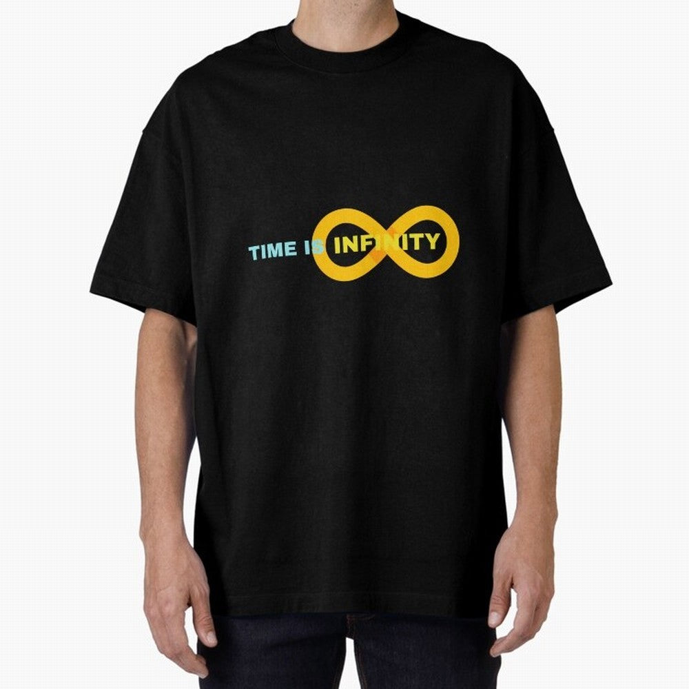 MESSI IS INFINITY TIME IS INFINITY: Football Oversized T-Shirt Show Your Love for FIFA World Cup 2026 USA Canada Mexico Spirit, Driven by Spain, CR7 and Messi, Goal Celebration Energy, Supporter Heritage, Football Icons and Worldwide Tournament