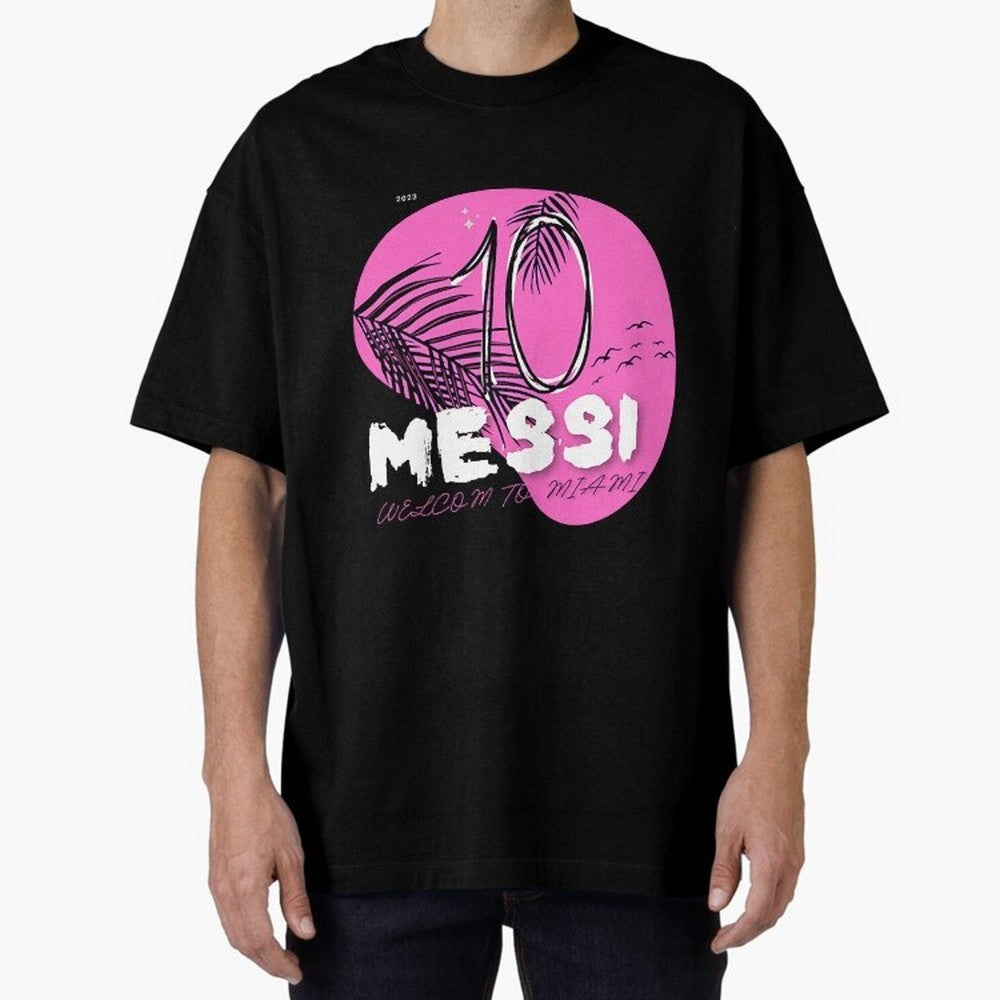 Welcom MESSI to MIAMI - inter miami Classic T-Shirt Celebrate the Biggest Stage of Match Day Hype around FIFA World Cup 2026 Group Stage, Messi and Cristiano Ronaldo, Spain, Championship Spirit, Famous Goals, Roaring Crowds and International