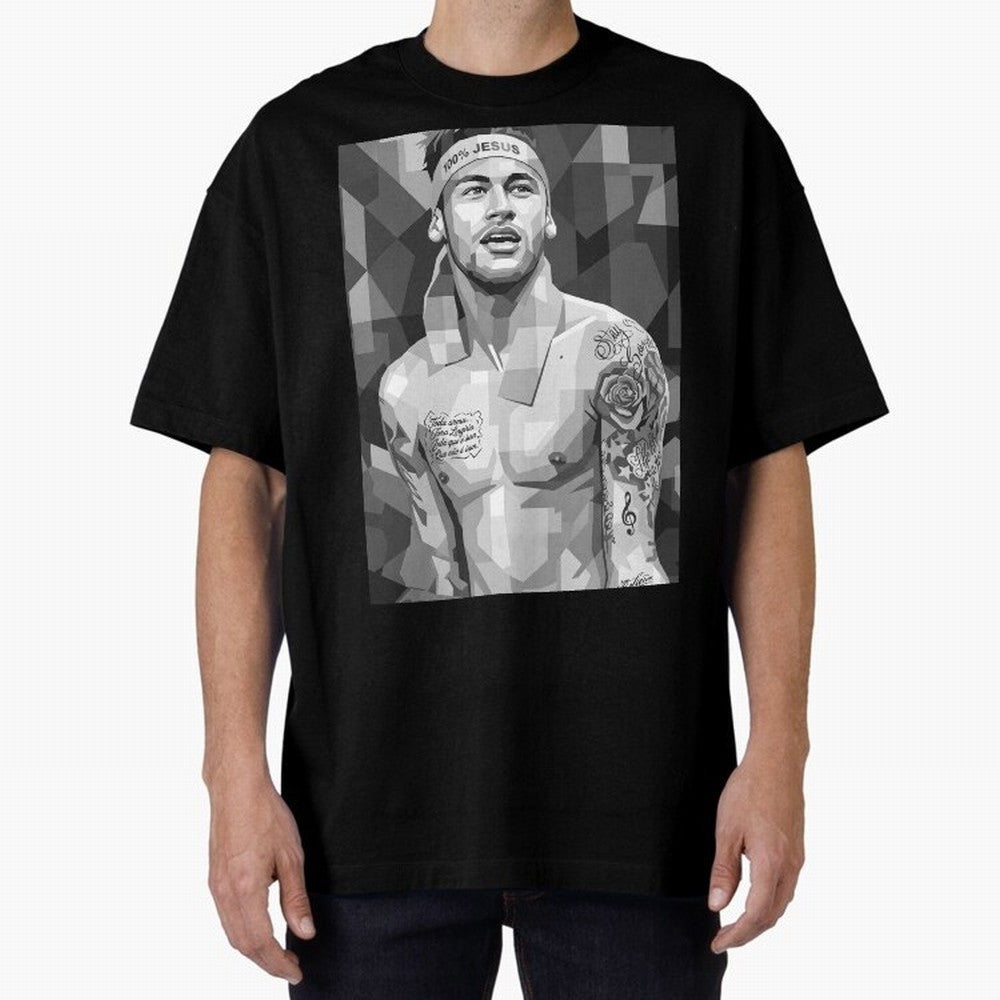 Neymar Grayscale Classic T-Shirt Turn Every Weekend Toward FIFA World Cup 2026 Group Stage Featuring CR7, Argentina and Brazil Energy, Football History, Final Match Energy, Crowd Noise and Once in a Lifetime Moments; Perfect for People Who Love