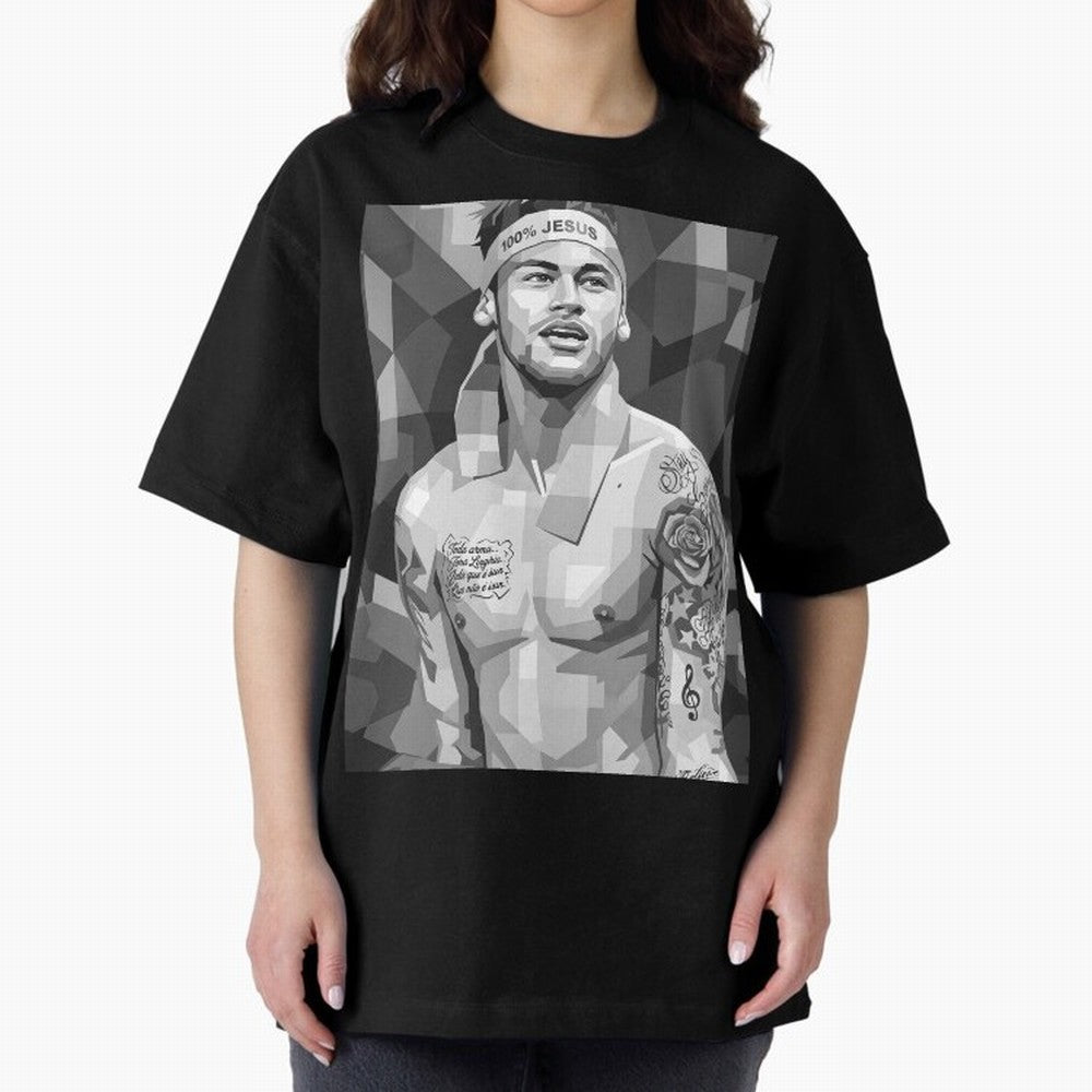 Neymar Grayscale Classic T-Shirt Turn Every Weekend Toward FIFA World Cup 2026 Group Stage Featuring CR7, Argentina and Brazil Energy, Football History, Final Match Energy, Crowd Noise and Once in a Lifetime Moments; Perfect for People Who Love