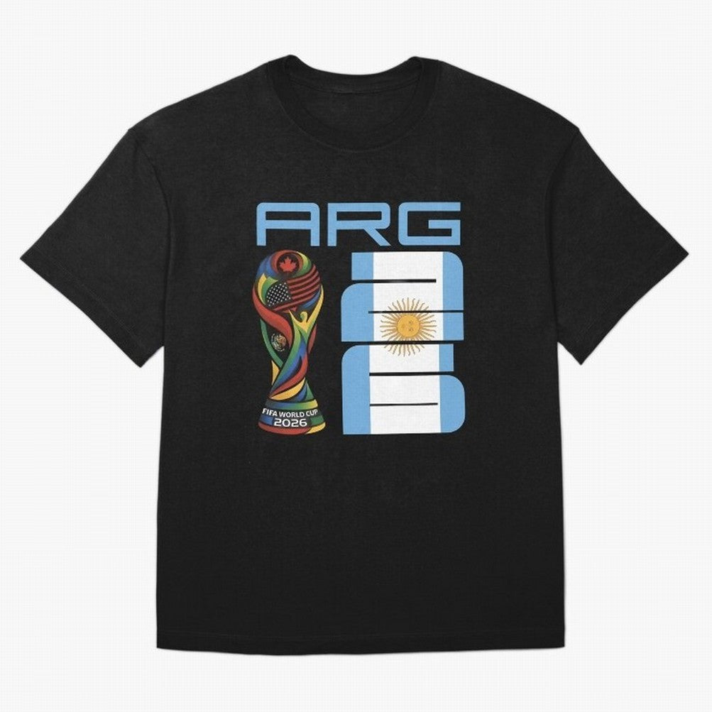 Argentina World Cup 2026 Soccer Fan Art - ARG Albiceleste Essential T-Shirt Bring World Football Passion into Match Day Hype around FIFA World Cup 2026 Group Stage, Haaland, France and Portugal, Champion Mindset, Group Stage Buzz, Knockout Tension