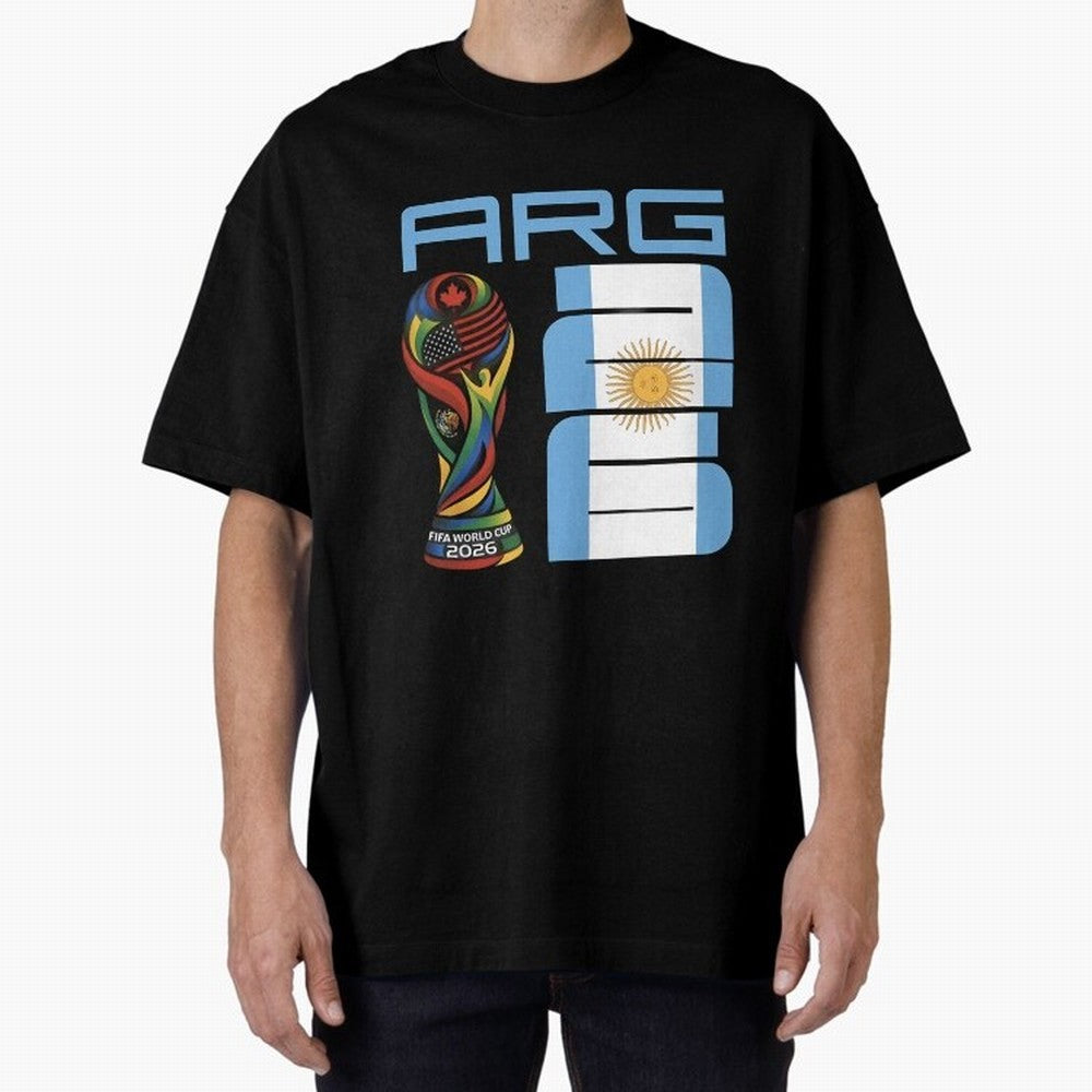 Argentina World Cup 2026 Soccer Fan Art - ARG Albiceleste Essential T-Shirt Bring World Football Passion into Match Day Hype around FIFA World Cup 2026 Group Stage, Haaland, France and Portugal, Champion Mindset, Group Stage Buzz, Knockout Tension