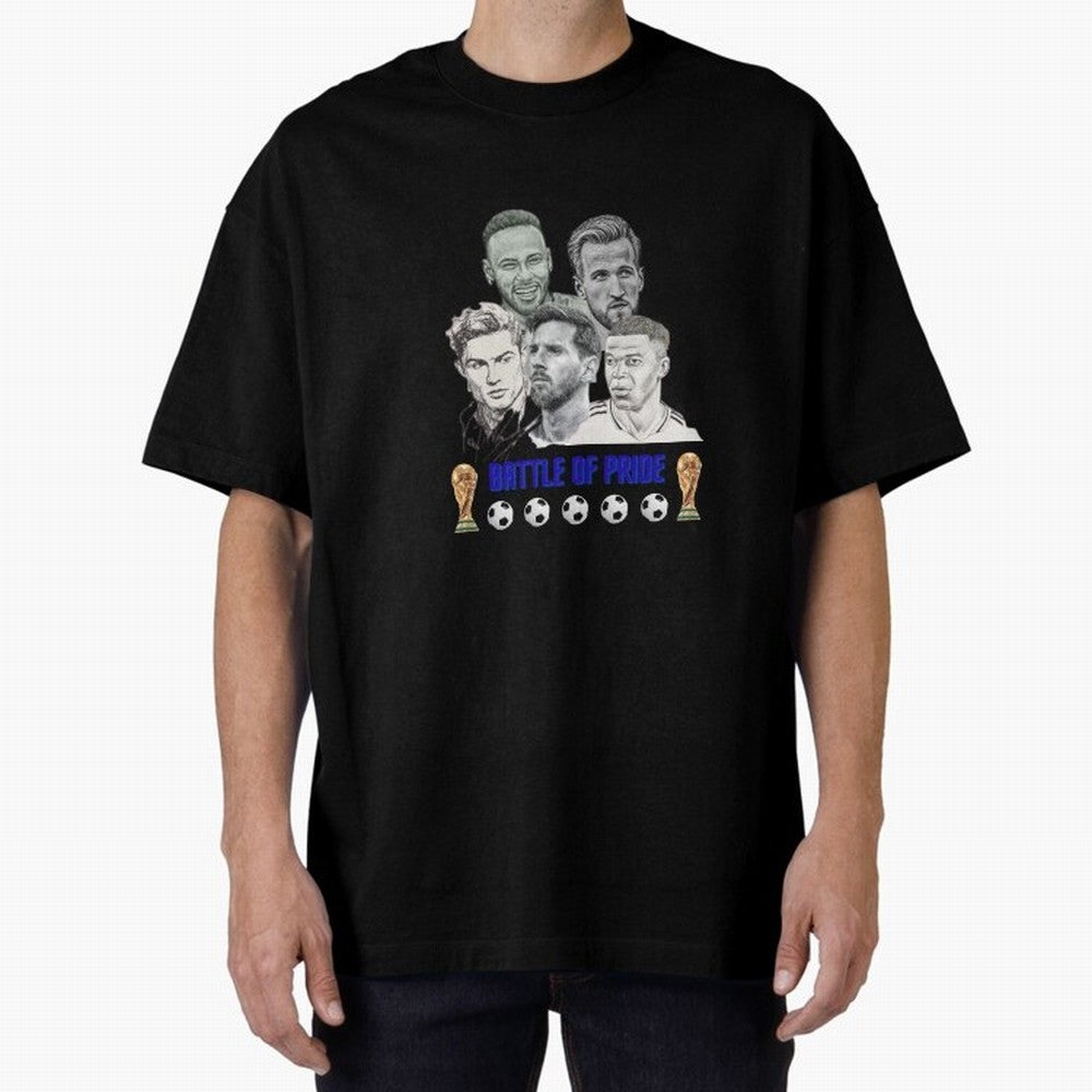 Battle of Pride Classic T-Shirt Bring Champion Energy into FIFA World Cup 2026 USA Canada Mexico Driven by Messi, Neymar and Mbappe, Brazil Energy, Game Day Rituals, Football Legends, Country Pride and the Road to the Final; Created for Match Day