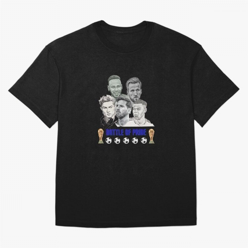 Battle of Pride Classic T-Shirt Bring Champion Energy into FIFA World Cup 2026 USA Canada Mexico Driven by Messi, Neymar and Mbappe, Brazil Energy, Game Day Rituals, Football Legends, Country Pride and the Road to the Final; Created for Match Day