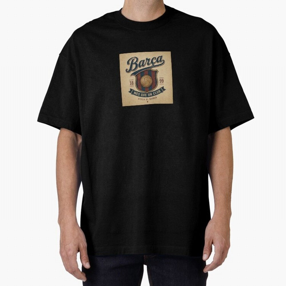 Bar?a Oversized T-Shirt Celebrate Unforgettable Nights in the FIFA World Cup 2026 Journey through CR7 Highlights, France Pride, Retro Football Energy, Iconic Rivalries, Trophy Chase Drama and Stadium Atmosphere; Great for Supporters Who Love
