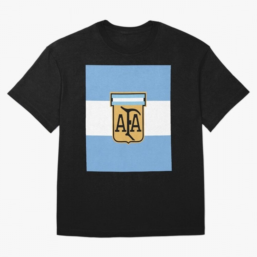 Argentina | 2026 World Cup Fan Apparel Oversized T-Shirt Celebrate Fan Favorites in Global Football Passion for FIFA World Cup 2026, Driven by Mbappe and Neymar, Argentina and Brazil, Retro Football Energy, Iconic Rivalries, Trophy Chase Drama and
