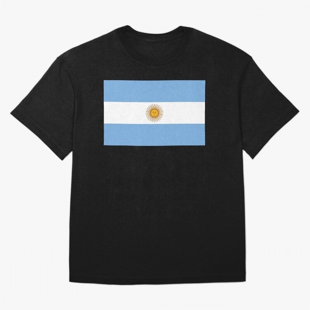 Argentina Oversized T-Shirt Carry the Dream of Match Day Hype around FIFA World Cup 2026 Group Stage, Haaland and Mbappe, Spain and Netherlands, Classic Soccer Heritage, Championship Pressure, Fan Loyalty and International Pride; Ideal for Fans Who