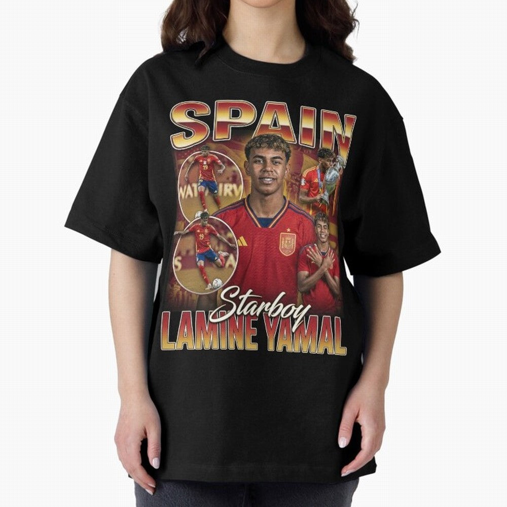 Lamine Yamal Starboy Vintage Classic T-Shirt Discover FIFA World Cup 2026 USA Canada Mexico with Mbappe, France and Portugal Energy, Soccer Culture, Superstar Moments, National Team Dreams and Competitive Fire; Perfect for Fans, Collectors, Family