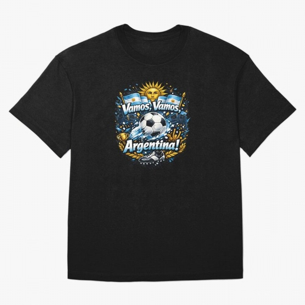Argentina football 2026 Oversized T-Shirt Stand Out with Spirit from Match Day Hype around FIFA World Cup 2026 Group Stage, Messi, Neymar and Mbappe, Argentina and Brazil, Fan Favorite Moments, National Team Passion, Big Match Drama and Soccer