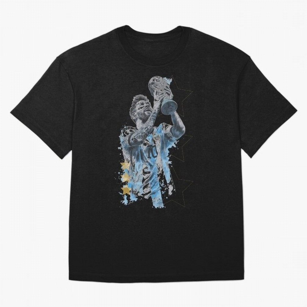 Messi with the World Cup Classic T-Shirt Bring Match Day Fire to FIFA World Cup 2026 USA Canada Mexico for Fans of CR7 and Messi and England and Germany, Bringing Match Day Excitement, Supporter Culture, Golden Goals and Global Football Passion;