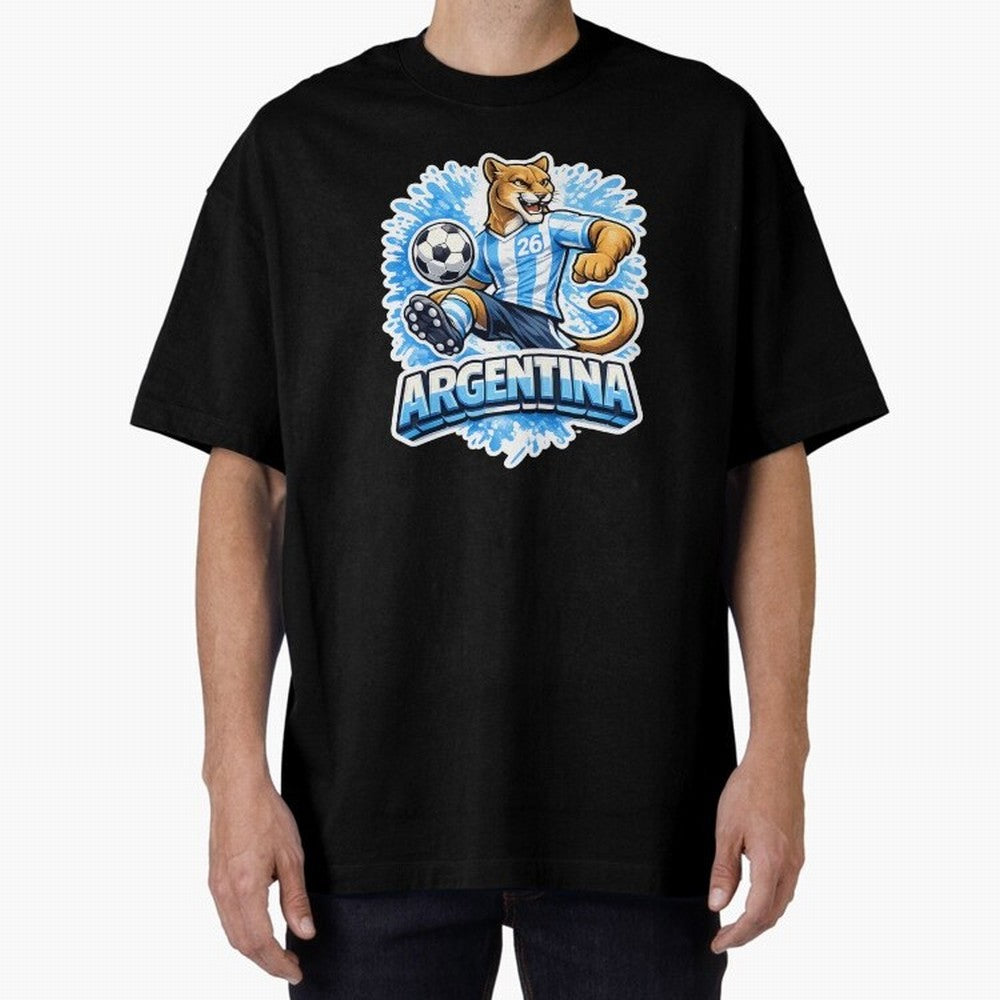 Argentina Soccer Mascot - Albiceleste Edition Essential T-Shirt Keep Football History Alive during FIFA World Cup 2026 for Fans of Messi and Argentina, France and Brazil, Bringing Champion Mindset, Group Stage Buzz, Knockout Tension and Passionate