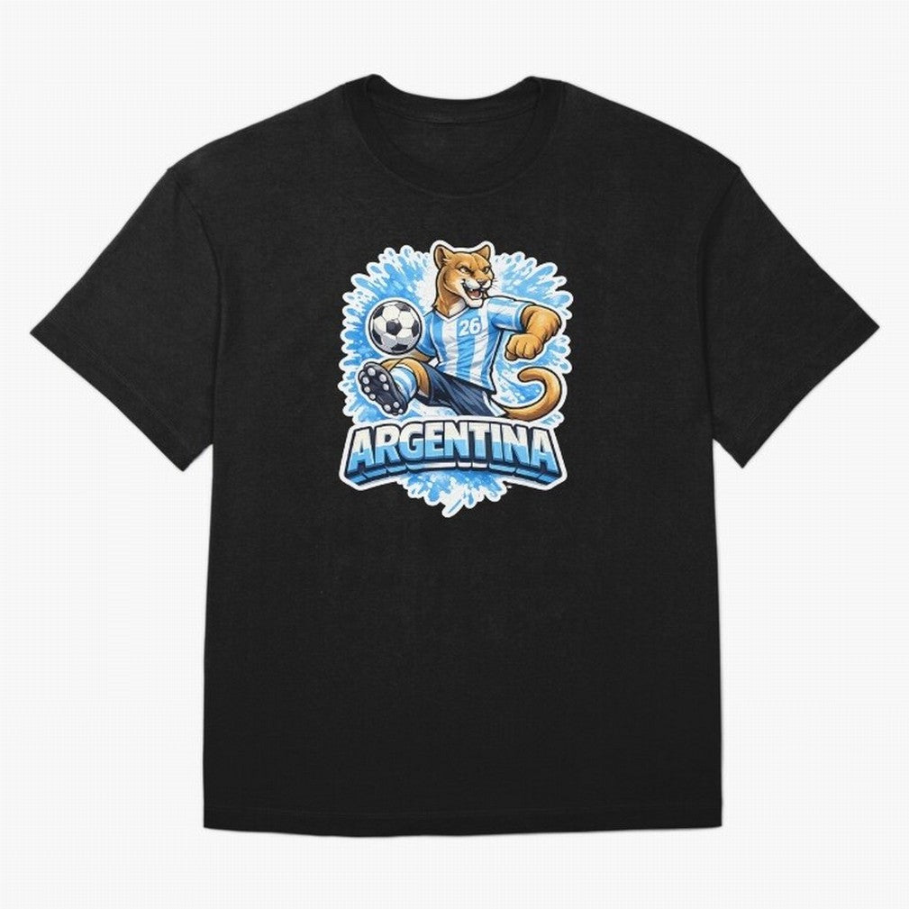 Argentina Soccer Mascot - Albiceleste Edition Essential T-Shirt Keep Football History Alive during FIFA World Cup 2026 for Fans of Messi and Argentina, France and Brazil, Bringing Champion Mindset, Group Stage Buzz, Knockout Tension and Passionate
