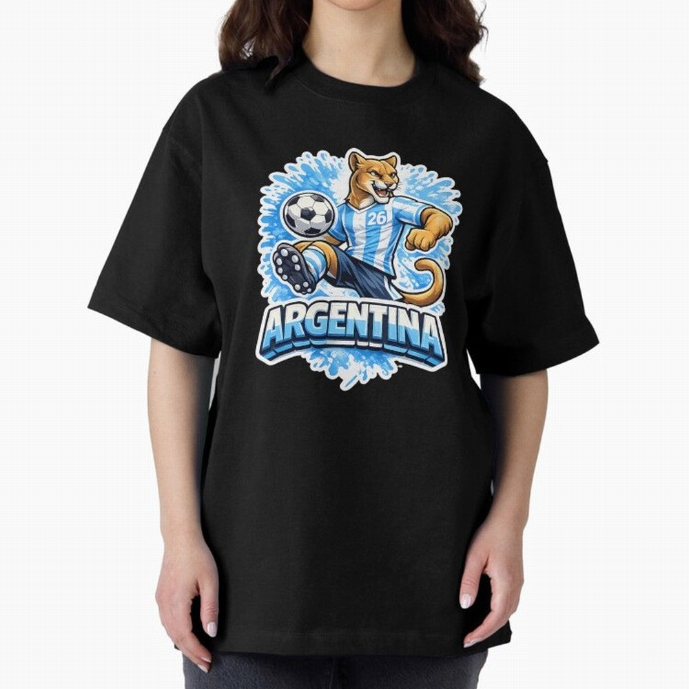 Argentina Soccer Mascot - Albiceleste Edition Essential T-Shirt Keep Football History Alive during FIFA World Cup 2026 for Fans of Messi and Argentina, France and Brazil, Bringing Champion Mindset, Group Stage Buzz, Knockout Tension and Passionate