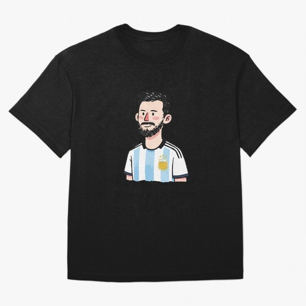 Argentina Soccer Football Player Oversized T-Shirt Bring World Football Passion into FIFA World Cup 2026 Filled with Haaland, Argentina, France and Brazil Energy, Stadium Chants, National Pride, Trophy Dreams and Unforgettable Football Memories;