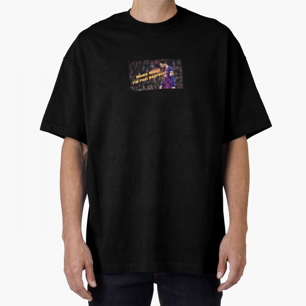 Mamma Messi, I'm Real Depressi Classic T-Shirt Feel International Energy from the FIFA World Cup 2026 Group Stage Journey through Cristiano Ronaldo, Haaland and CR7 Highlights, Brazil, Portugal and Argentina Pride, Game Day Rituals, Football
