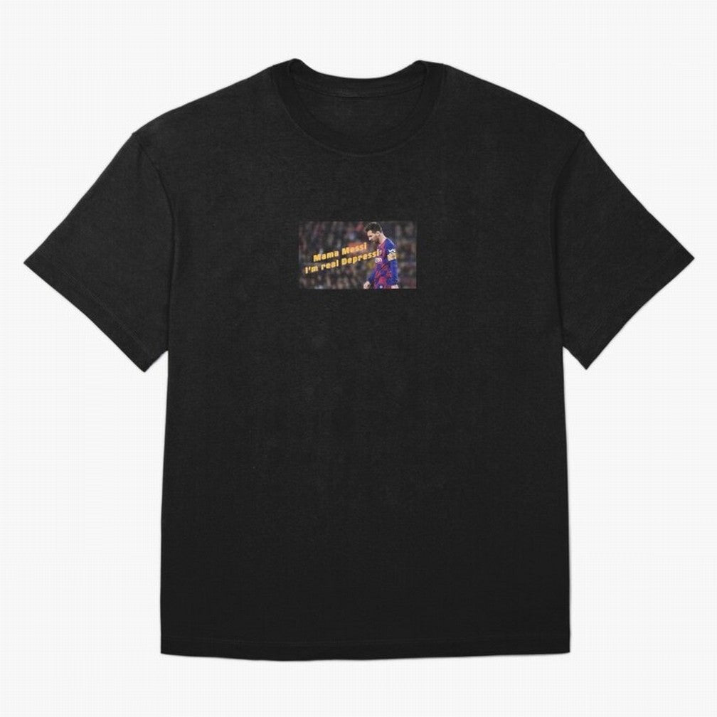 Mamma Messi, I'm Real Depressi Classic T-Shirt Feel International Energy from the FIFA World Cup 2026 Group Stage Journey through Cristiano Ronaldo, Haaland and CR7 Highlights, Brazil, Portugal and Argentina Pride, Game Day Rituals, Football
